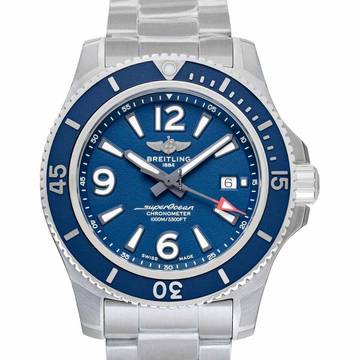  Breitling Superocean A17367D81C1A1 - Superocean Automatic Blue Dial Stainless Steel Men's Watch </h1> 