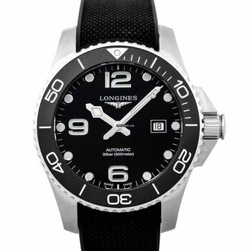  Longines HydroConquest L37824569 - HydroConquest Automatic Black Dial Men's Watch </h1> 