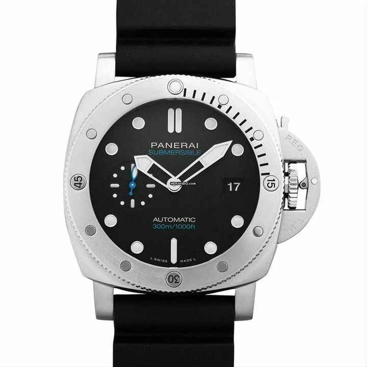  Panerai Submersible Pam01229 - Submersible Automatic Black Dial Stainless Steel Men's Watch </h1> 