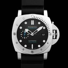 Thumbnail von Panerai Submersible Pam01229 - Submersible Automatic Black Dial Stainless Steel Men's Watch </h1>