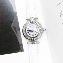 Thumbnail von Cartier VERMEIL COLISÈE 925 Silver 0.61TCW Diamond Watch </h1>