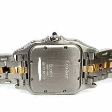 Thumbnail von Cartier Panthère 27mm 1 Row Gold 0.48TCW Diamonds & 0.77TCW Red Rubies Watch </h1>