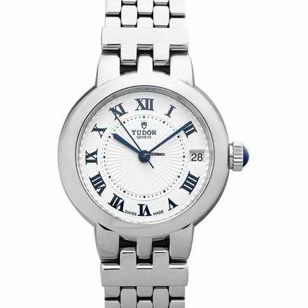  Tudor Clair de Rose 35800-0001 - Clair De Rose Automatic Silver Dial Stainless Steel Ladies Watch </h1> 
