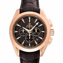 Thumbnail von Omega Seamaster Aqua Terra 231.53.44.50.06.001 - Seamaster Automatic Grey Dial 18kt Rose Gold Men's Watch </h1>