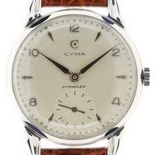 Thumbnail von Cyma Gents oversized Wristwatch </h1>
