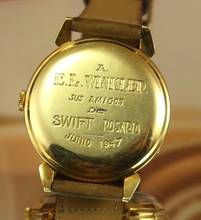 Thumbnail von Movado CALENDOMATIC OVERSIZE 38MM RARE VINTAGE 18K GOLD