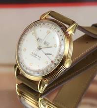 Thumbnail von Movado CALENDOMATIC OVERSIZE 38MM RARE VINTAGE 18K GOLD