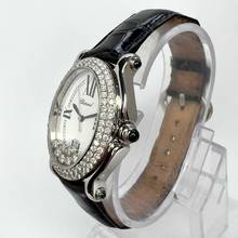 Thumbnail von Chopard Happy Sport 30mm Quartz Steel 7 Floating DIAMONDS ~3TCW Diamond Watch </h1>
