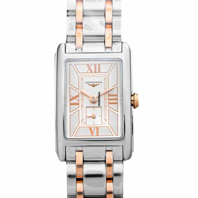 Longines DolceVita L52555757 - DolceVita Quartz White Dial Stainless Steel Ladies Watch </h1>
