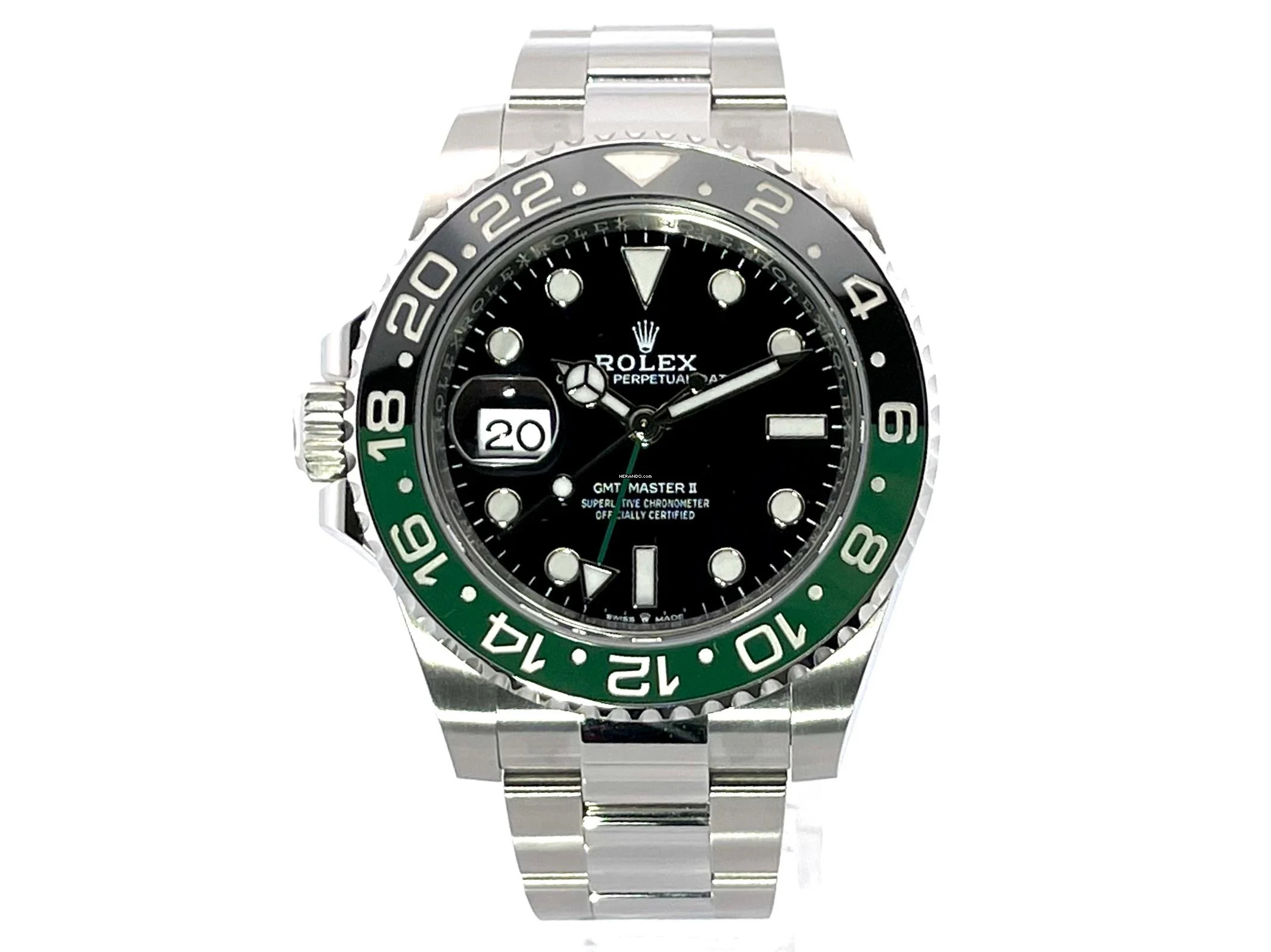  Rolex GMT-Master II Edelstahl 126720VTNR Oyster-Band 