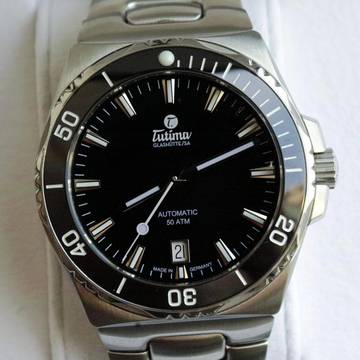  Tutima M2 Seven Seas S black dial FULL SET 