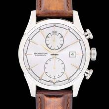 Thumbnail von Hamilton Spirit of Liberty H32416581 - American Classic Automatic Silver Dial Stainless Steel Men's Watch </h1>