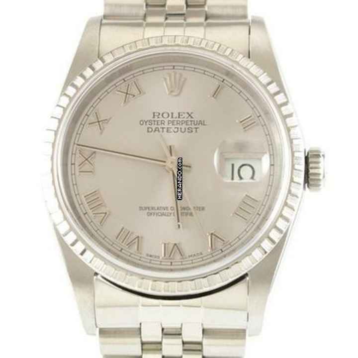  Rolex Datejust 36 gebraucht 36mm Jubilée Automatik Ref. 16220 </h1> 