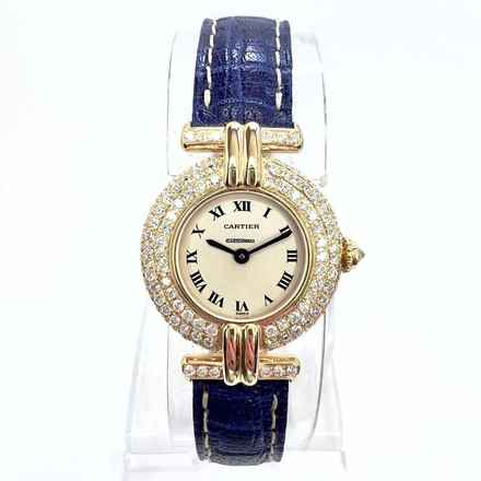 Cartier COLISÉE Solid 18K Yellow Gold 1.67TCW Diamond Watch </h1> 