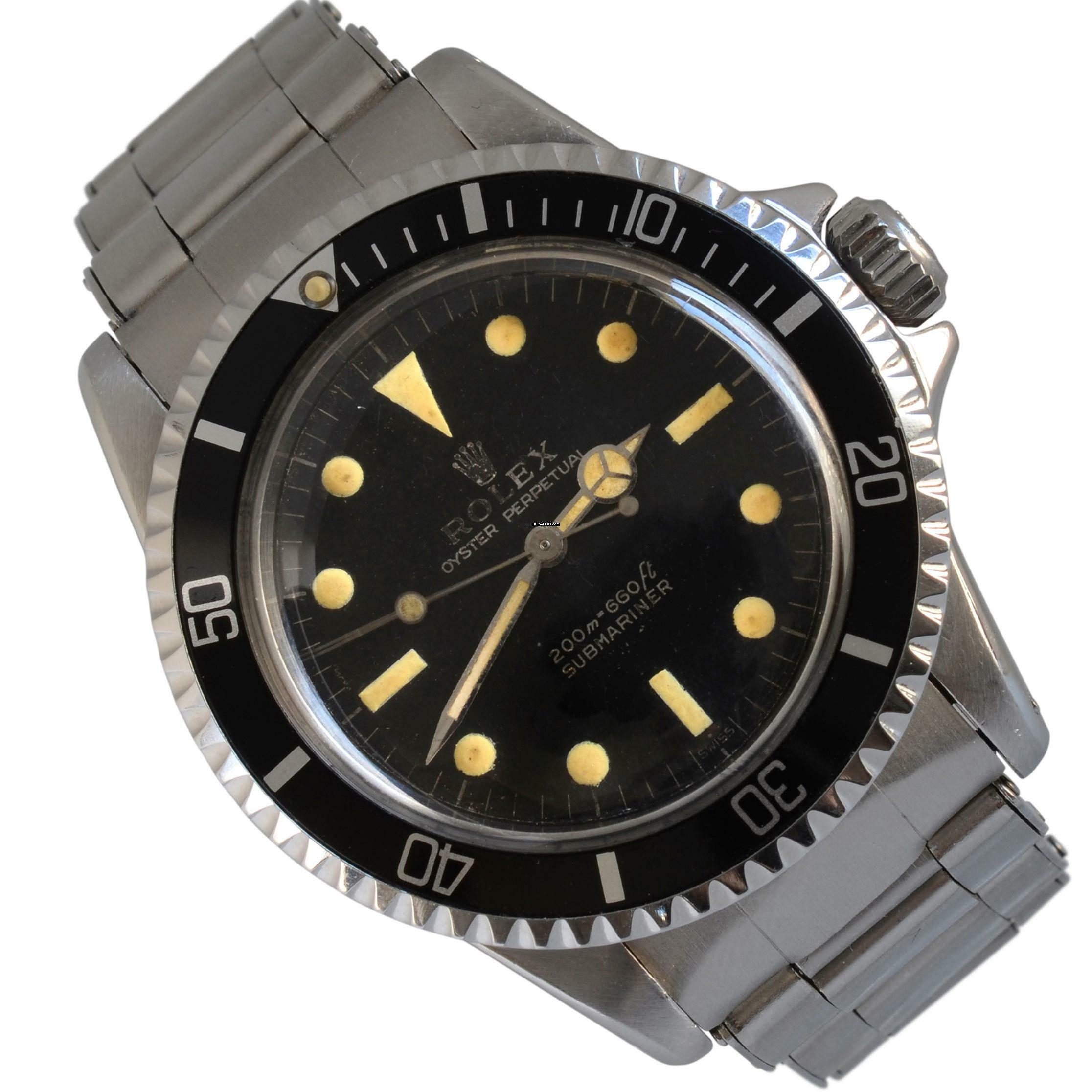  Rolex Submariner (No Date) 5512 Eagle Beak gilt galvanic dial 1960’s </h1> 