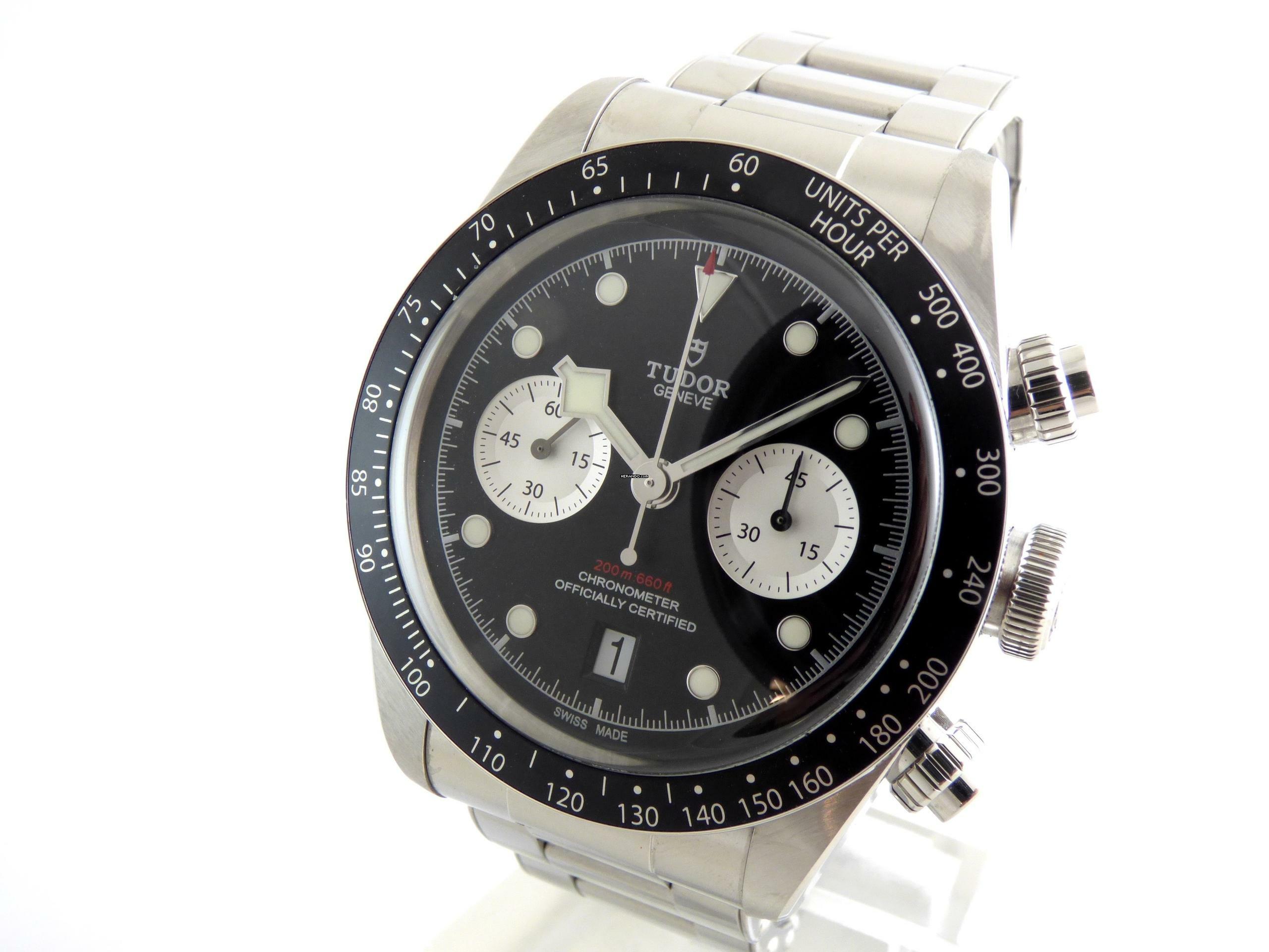  Tudor Black Bay Chrono Chronograph Stainless Steel </h1> 