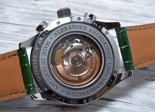 Thumbnail von Alexander Shorokhoff Neva Red Chronograph Limited Edition 100 Pieces optional in Blue and green