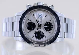 Thumbnail von Tudor Oysterdate Big Block 79180 silver Panda Dial Automatic Oysterband Chronograph Top </h1>