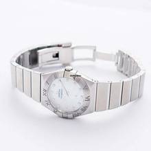 Thumbnail von Omega Constellation Quartz 123.10.27.60.55.003 - Constellation Quartz 27 mm Quartz White Mother of Pearl Dial Diamond </h1>