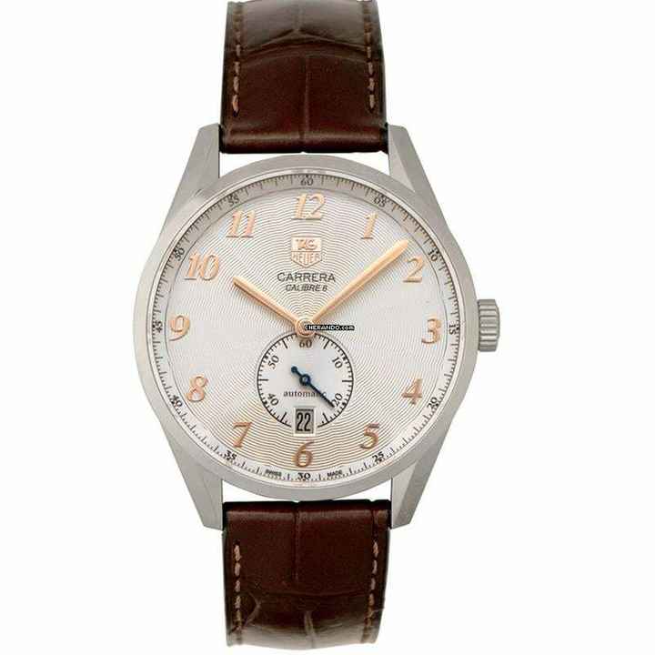  TAG Heuer Carrera Calibre 6 WAS2112.FC6181 - Carrera Heritage Automatic White Dial Men's Watch </h1> 
