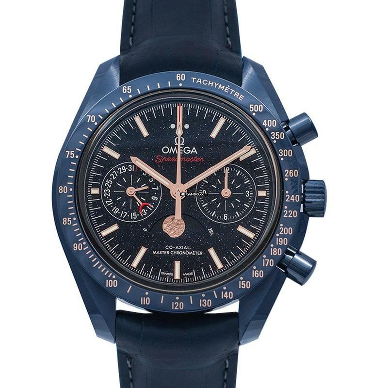 Omega Speedmaster Moonphase 304.93.44.52.03.002 - Speedmaster Moonwatch Blue Side of the Moon Co-Axial Master Chronome </h1>