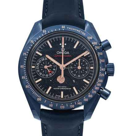  Omega Speedmaster Moonphase 304.93.44.52.03.002 - Speedmaster Moonwatch Blue Side of the Moon Co-Axial Master Chronome </h1> 
