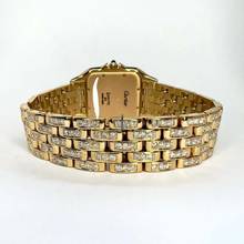Thumbnail von Cartier Panthère 27mm Quartz 18K Yellow Gold 6.1TCW Diamond Watch </h1>