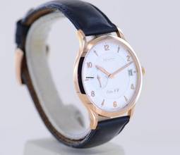 Thumbnail von Zenith Elite Class Elite 37 Gold 18K Klassiker Hadn Wind Date Dresswatch </h1>