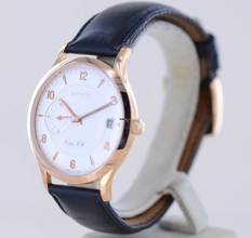 Thumbnail von Zenith Elite Class Elite 37 Gold 18K Klassiker Hadn Wind Date Dresswatch </h1>