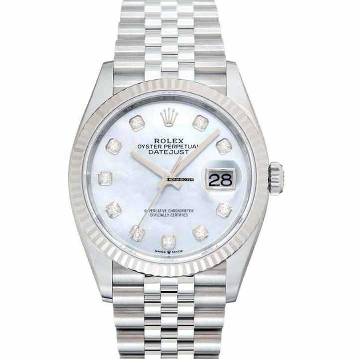  Rolex Datejust 36 126234-0019 - Datejust Automatic Mother of pearl Dial Stainless Steel Unisex Watch </h1> 