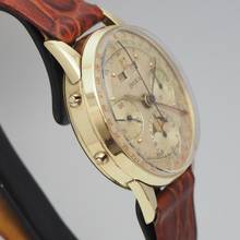 Thumbnail von Doxa Chronograph Calendar Moon 18k Gold Valjoux 730/88 </h1>