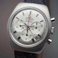 Thumbnail von Zenith El Primero Chronograph A 787 Vintage El Primero 3019 very rare serviced </h1>