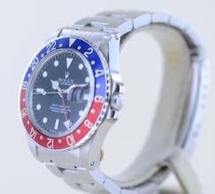Thumbnail von Rolex GMT-Master 16750 Klassiker Tritium Dial Black 1987 Klassiker </h1>