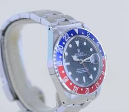 Thumbnail von Rolex GMT-Master 16750 Klassiker Tritium Dial Black 1987 Klassiker </h1>
