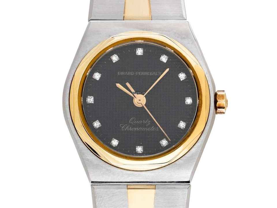  Girard Perregaux Laureato Ref.4460 WG 1978 original Box sehr gut Vintage  