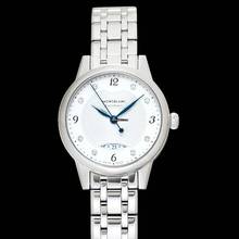 Thumbnail von Montblanc Bohème 116498 - Bohème Automatic White Dial Stainless Steel Ladies Watch </h1>