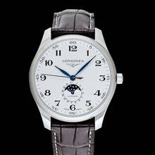 Thumbnail von Longines Master Collection L29194783 - The Longines Master Collection Moonphase Automatic Silver Dial Men's Watch </h1>