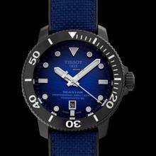 Thumbnail von Tissot T120.607.37.041.00 - Seastar Automatic Blue Dial Stainless Steel Men's Watch </h1>