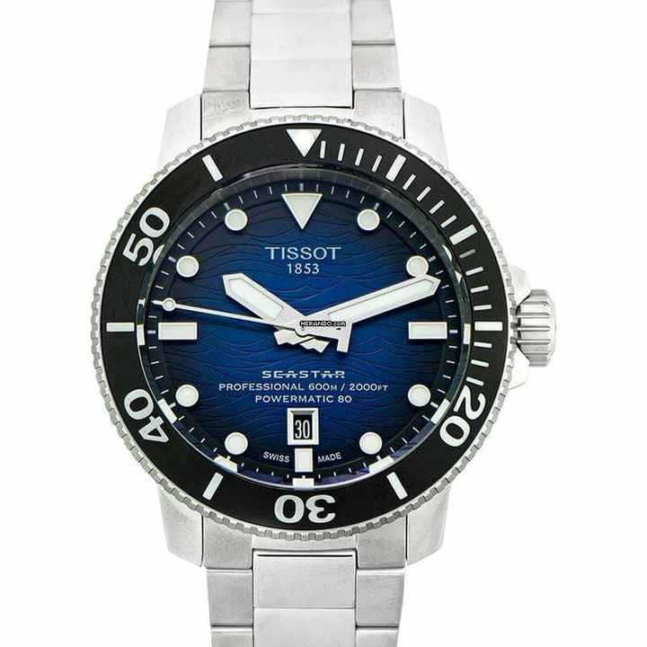  Tissot T120.607.11.041.01 - Seastar Automatic Blue Dial Stainless Steel Men's Watch </h1> 