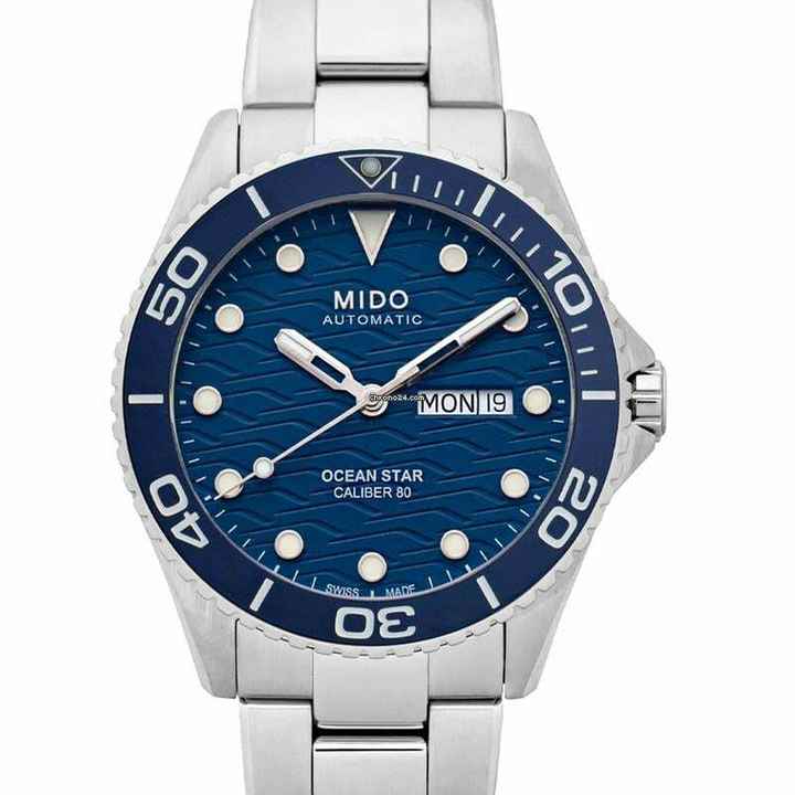  Mido Ocean Star M042.430.11.041.00 - OCEAN STAR Automatic Blue Dial Stainless Steel Men's Watch </h1> 