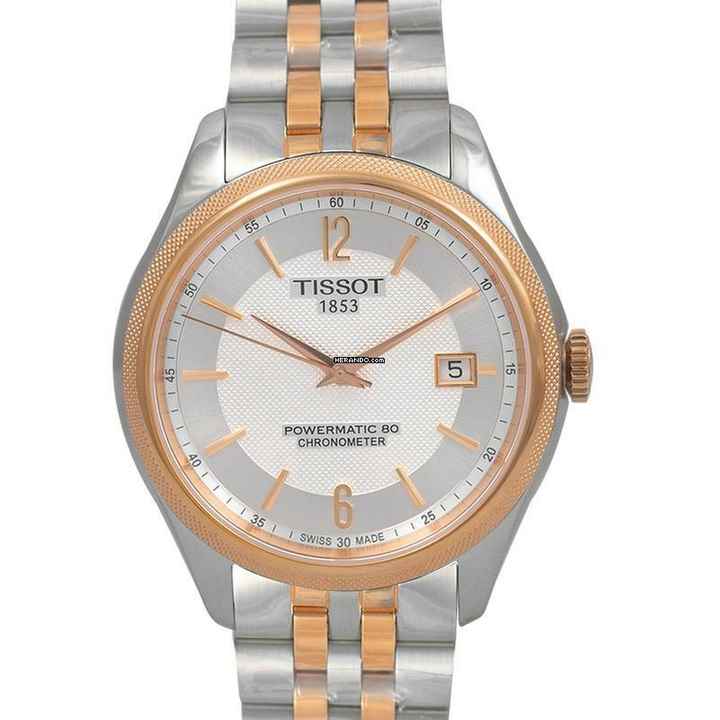 Tissot Ballade Powermatic 80 COSC T108.408.22.037.01 - T-Classic Ballade Powermatic 80 Cosc Automatic Silver Dial Men's Watc </h1> 
