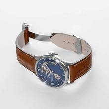 Thumbnail von Hamilton Jazzmaster Open Heart H32705041 - Jazzmaster Open Heart Auto Blue Steel/Leather 42mm </h1>