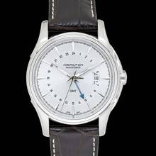 Thumbnail von Hamilton Jazzmaster Traveler H32585551 - Jazzmaster Automatic Black Dial Stainless steel Men's Watch </h1>