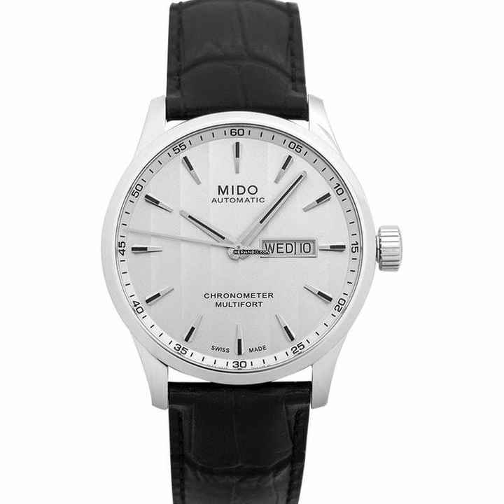 Mido Multifort M038.431.16.031.00 - Multifort Automatic Silver Dial Men's Watch </h1> 