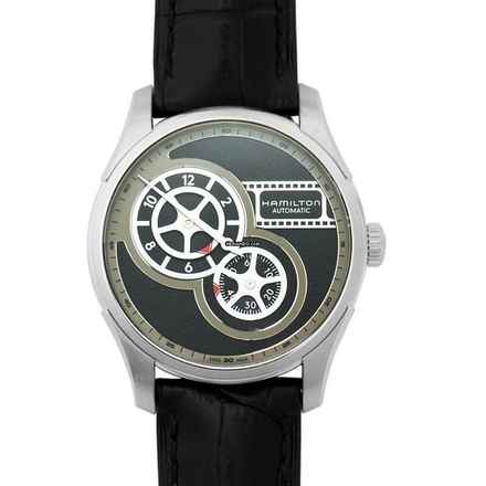  Hamilton Jazzmaster H42605731 - Jazzmaster Automatic Black Dial Stainless steel Men's Watch </h1> 