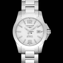 Thumbnail von Longines Conquest L32764166 - Conquest Automatic White Dial Ladies Watch </h1>