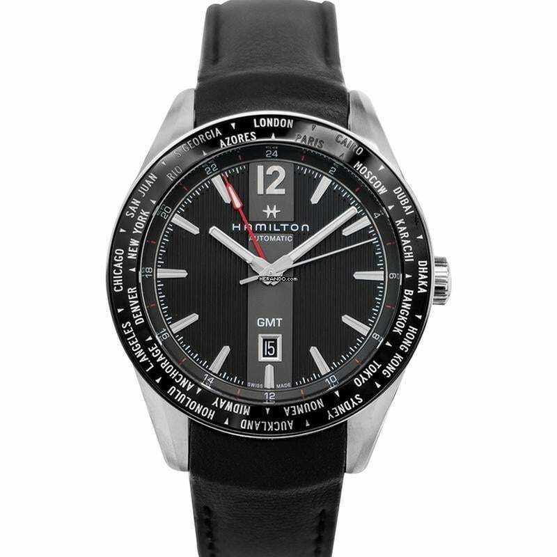 Hamilton Broadway H43725731 - Broadway Automatic Black Dial Stainless steel Men's Watch </h1>