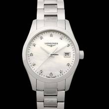 Thumbnail von Longines Conquest Classic L23864876 - Conquest Classic Quartz White Dial Ladies Watch </h1>