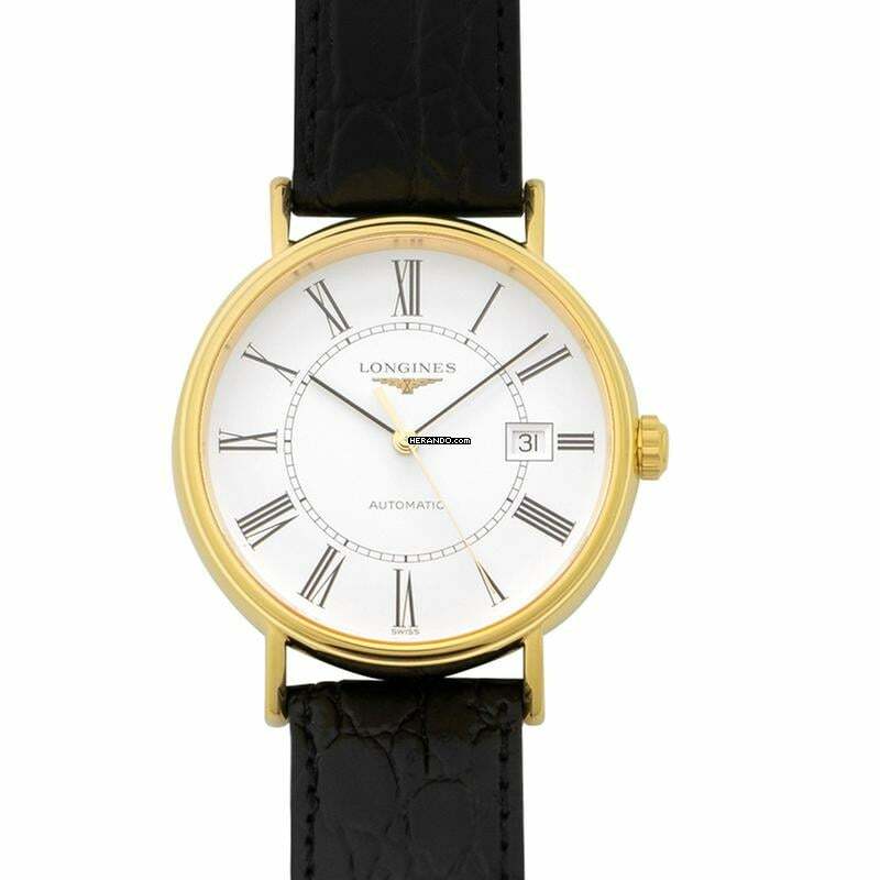 Longines Présence L49222112 - Presence Automatic White Dial Mens Watch </h1>