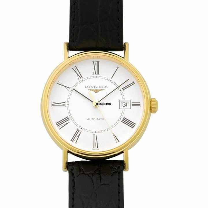  Longines Présence L49222112 - Presence Automatic White Dial Mens Watch </h1> 